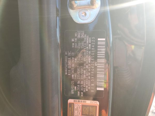 2025 KIA SORENTO LX