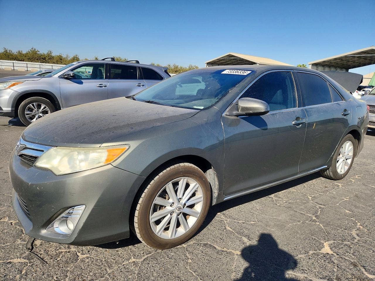 2012 TOYOTA CAMRY — Front 3/4