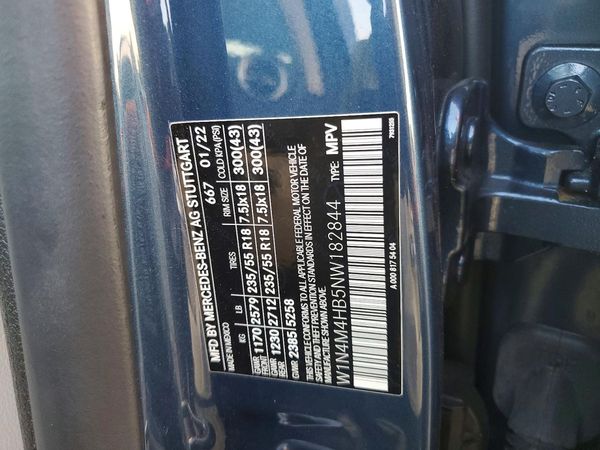 2022 MERCEDES-BENZ GLB GLB250 / GLB250 4MATIC