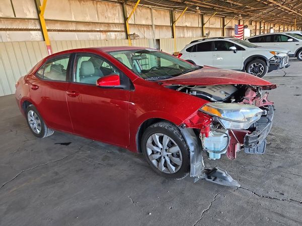 2016 TOYOTA COROLLA L/LE — Passenger 3/4