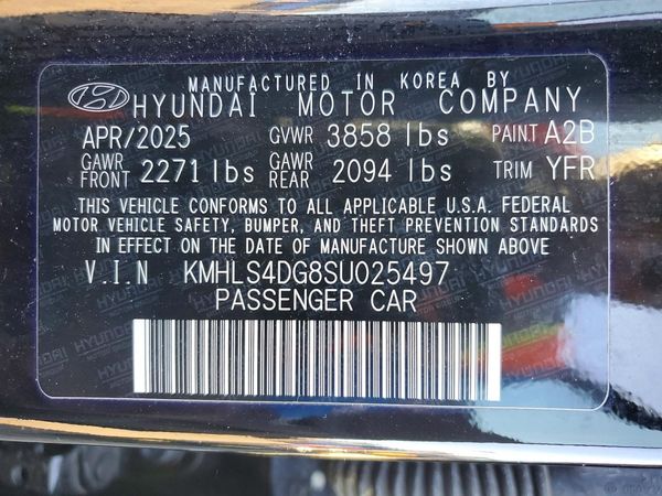 2025 HYUNDAI ELANTRA SEL Convenience — VINS