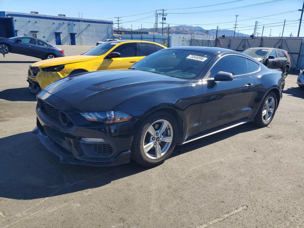 2020 FORD MUSTANG I4 Coupe — Front 3/4