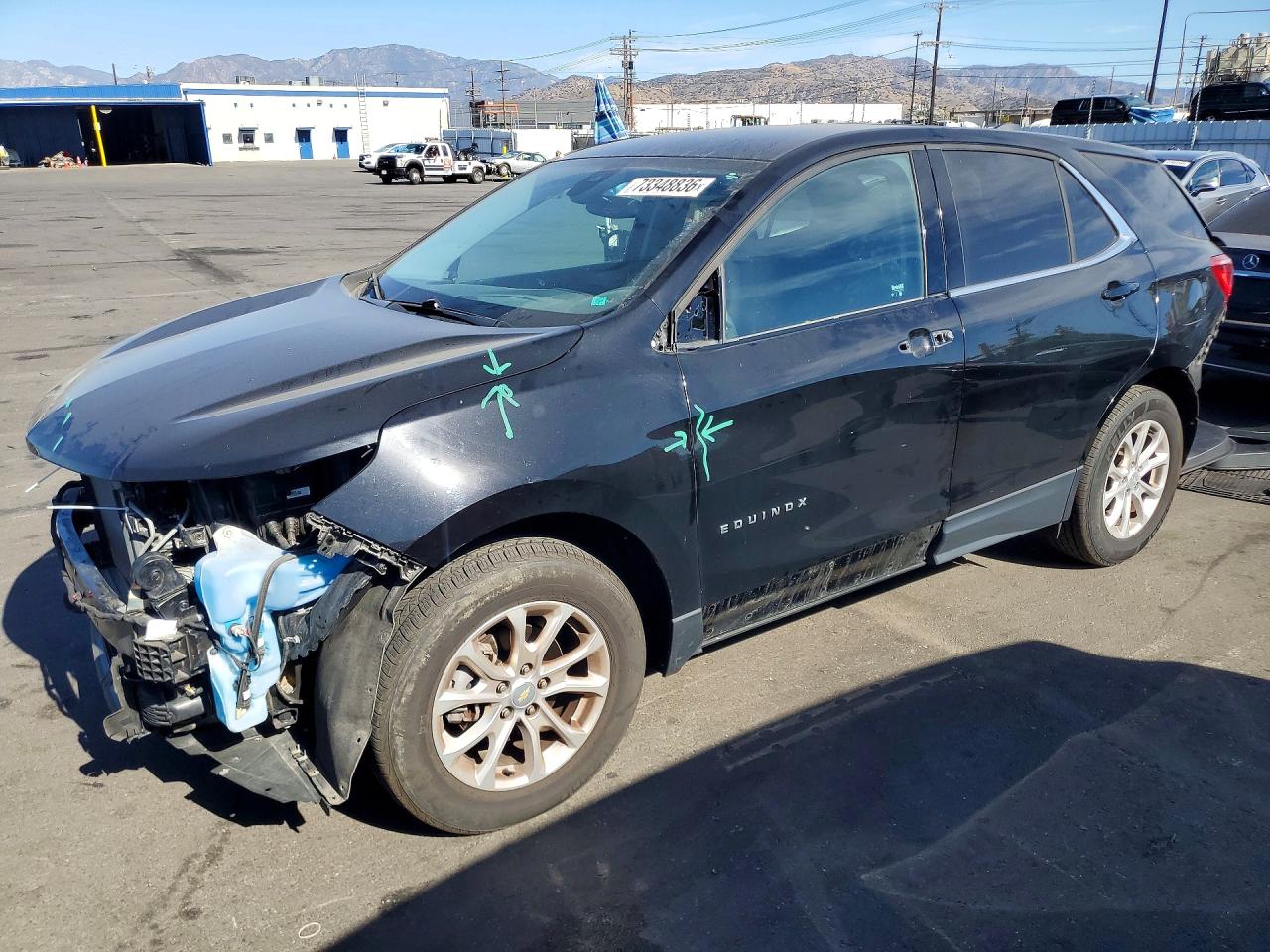 2020 CHEVROLET EQUINOX LT (2FL) — Front 3/4