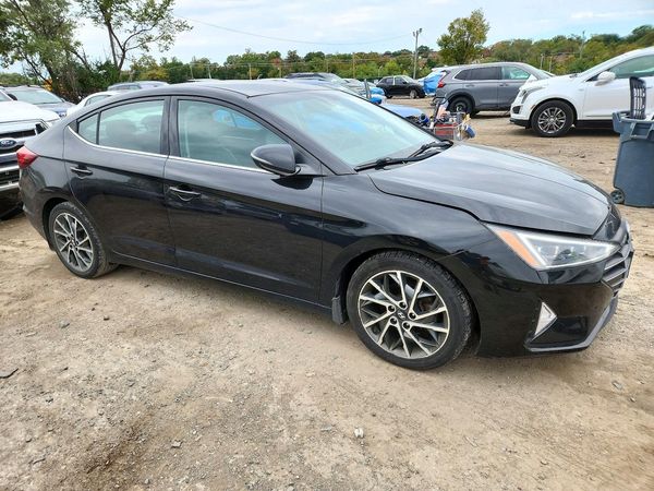 2019 HYUNDAI ELANTRA — Passenger 3/4