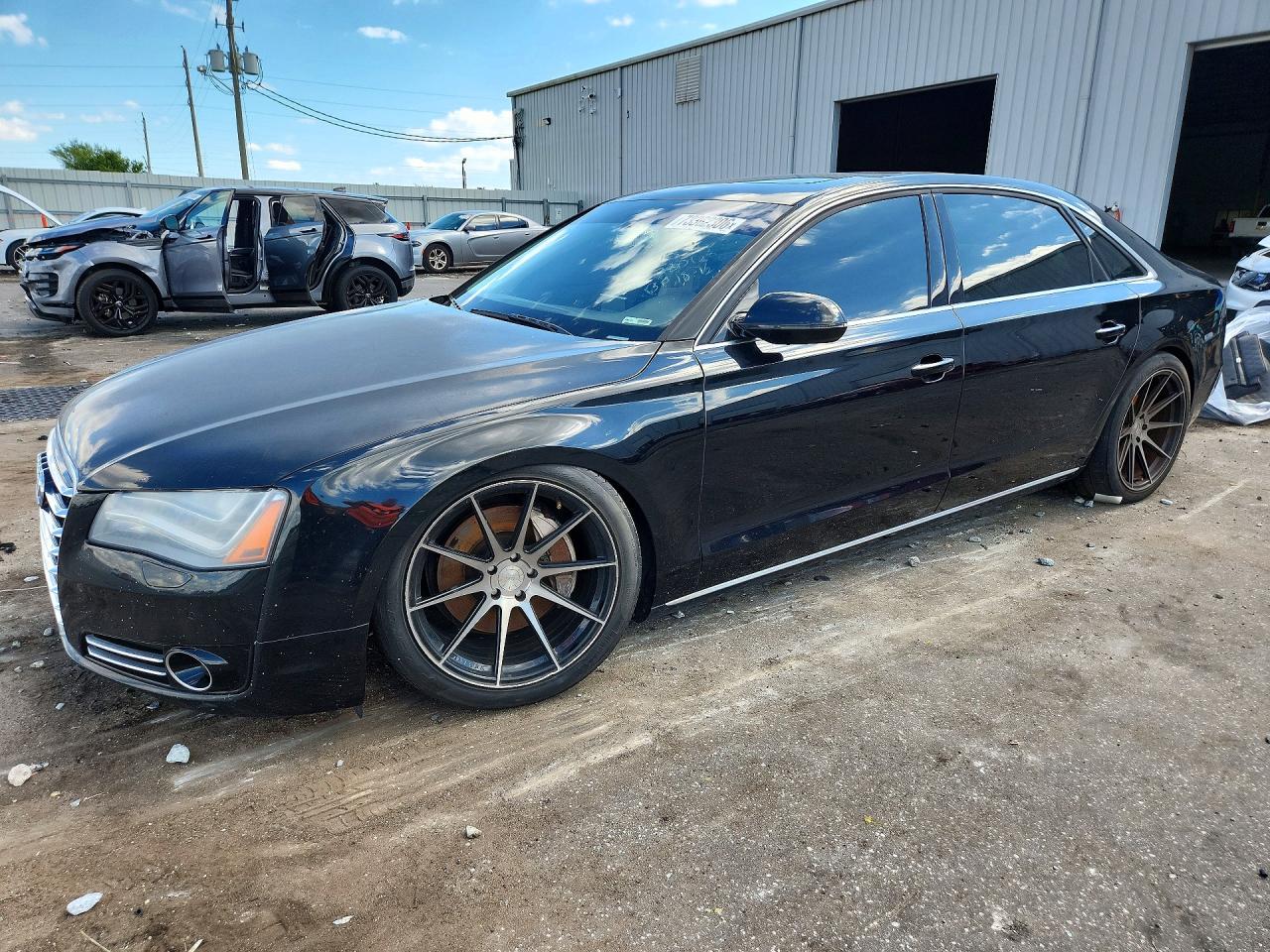 2014 AUDI A8 L — Front 3/4