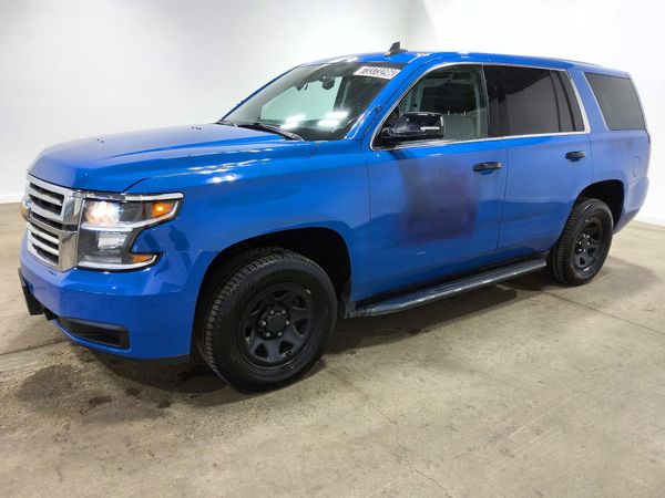 2020 CHEVROLET TAHOE Police Vehicle — Front 3/4