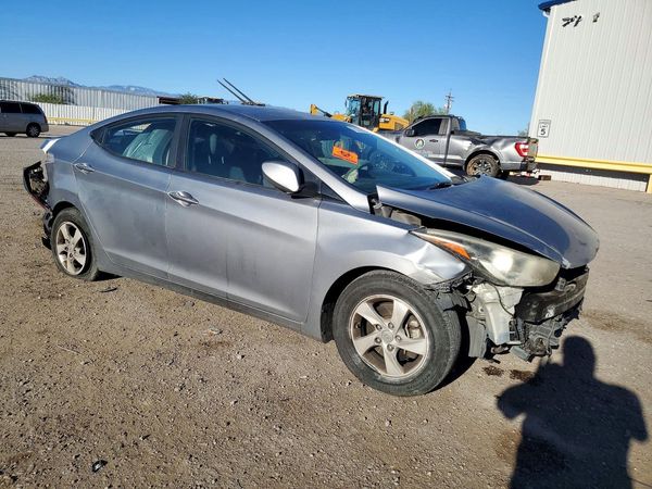 2015 HYUNDAI ELANTRA GLS(Middle) — Passenger 3/4