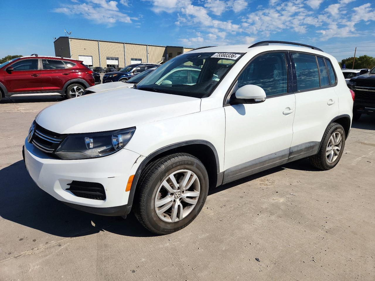 2017 VOLKSWAGEN TIGUAN S, Limited — Front 3/4