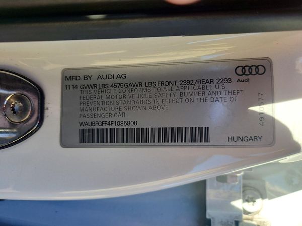 2015 AUDI A3 Premium Plus — VINS