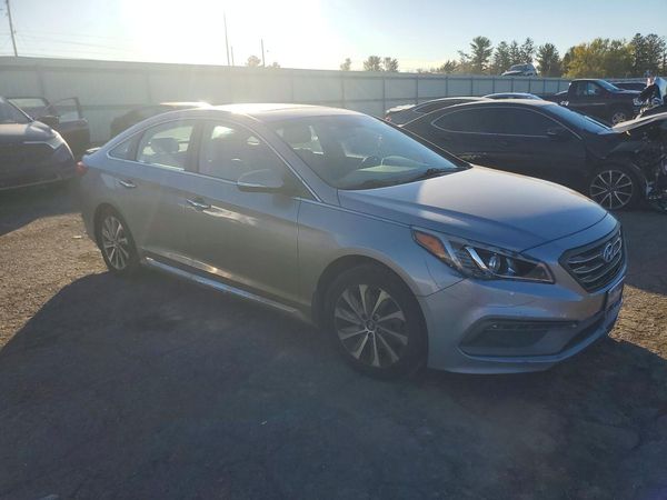 2017 HYUNDAI SONATA — Passenger 3/4