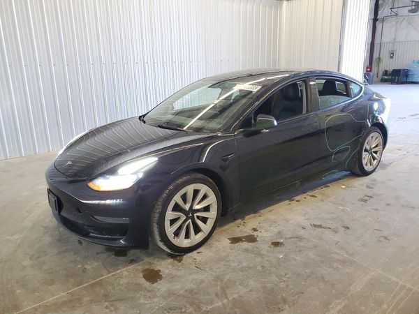2022 TESLA MODEL 3 — Front 3/4