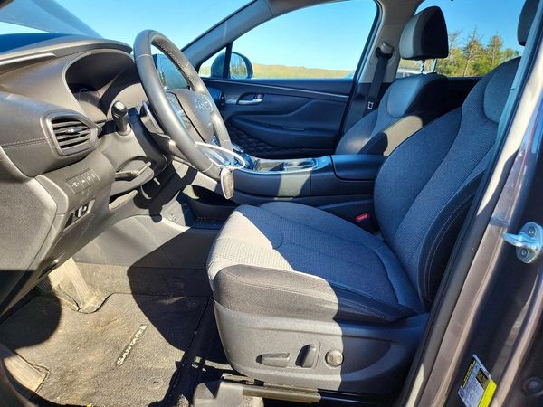 2022 HYUNDAI SANTA FE Blue — DENT