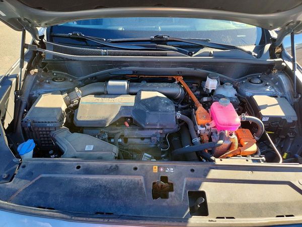 2022 HYUNDAI SANTA FE Blue — Engine bay