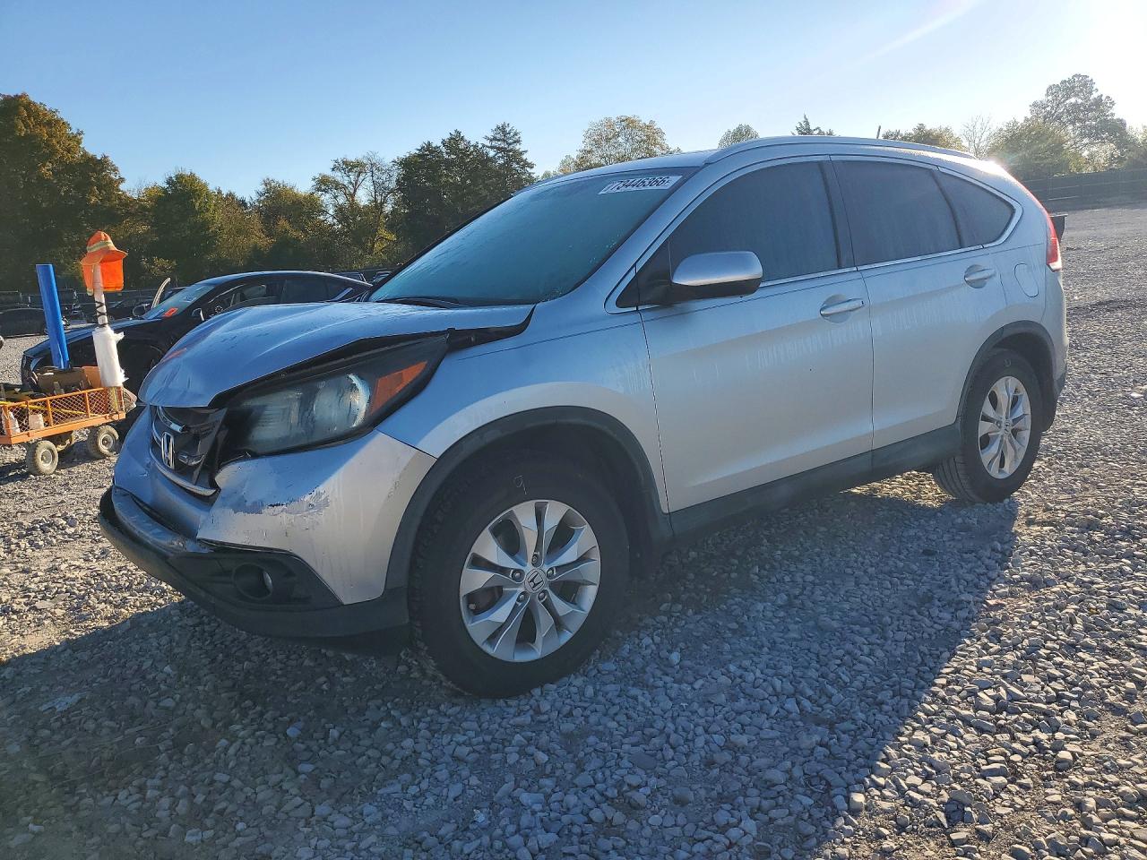 2014 HONDA CRV EX-L — Front 3/4