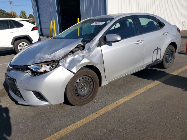 2016 TOYOTA COROLLA L/LE — Front 3/4
