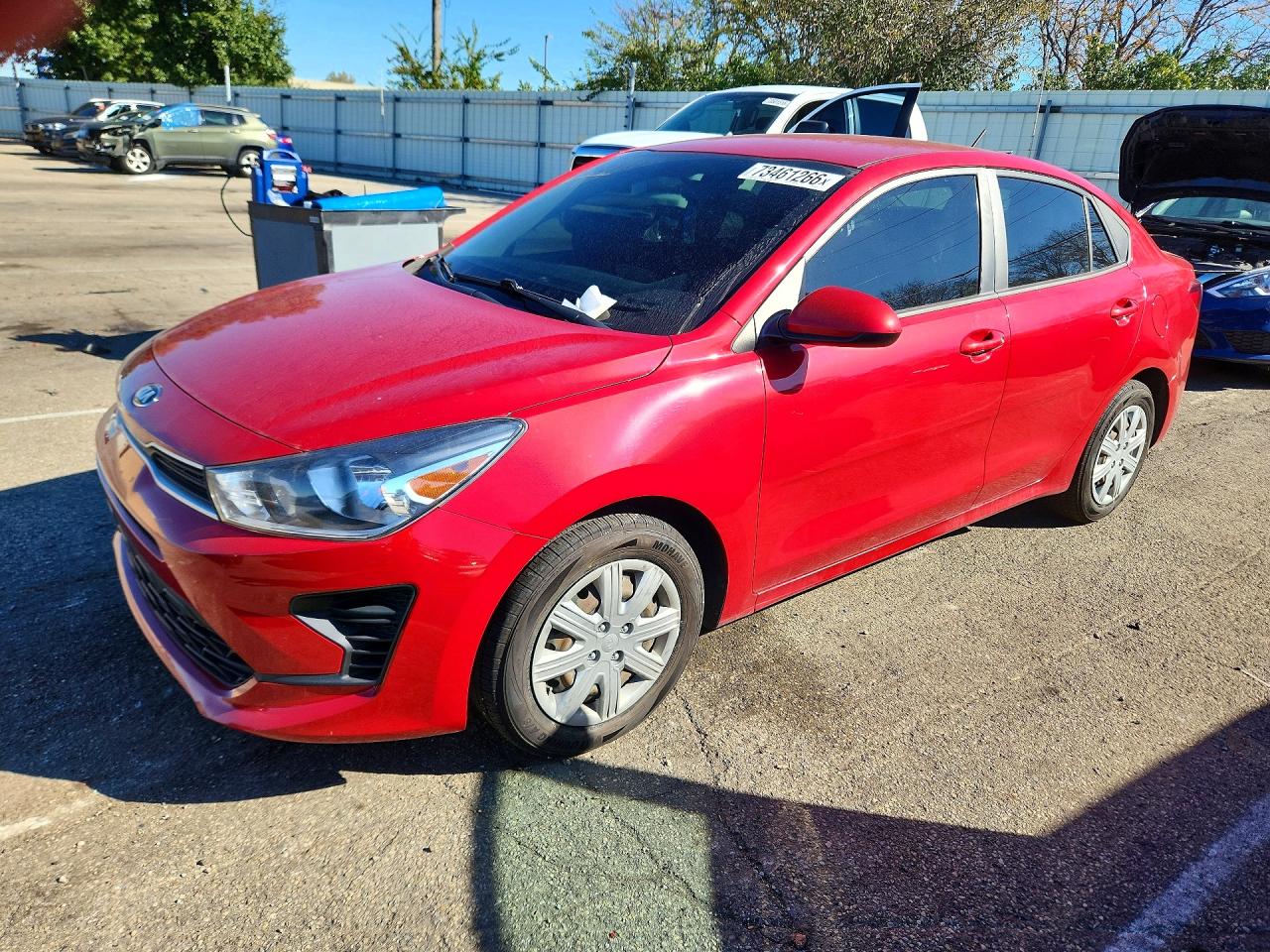 2021 KIA RIO LX, S — Front 3/4
