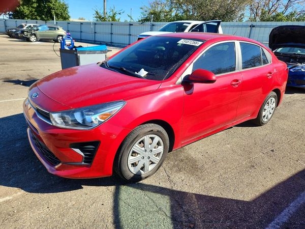 2021 KIA RIO LX, S — Front 3/4
