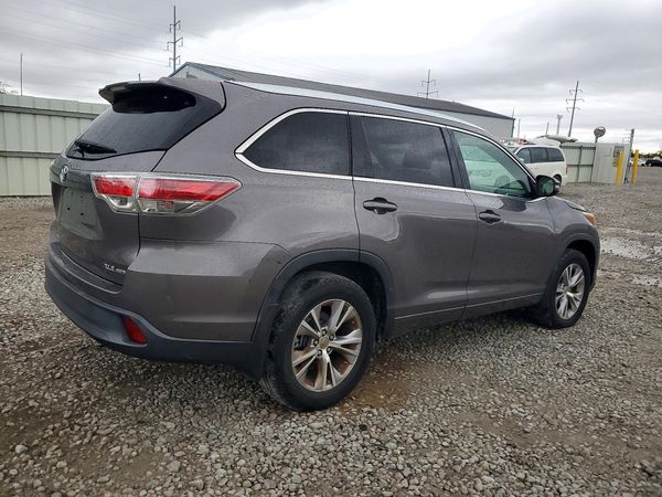 2015 TOYOTA HIGHLANDER Base/Hybrid — PSRA