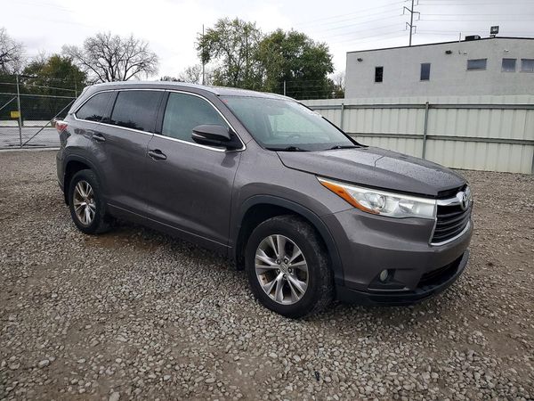 2015 TOYOTA HIGHLANDER Base/Hybrid — Passenger 3/4