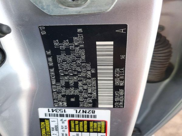 2014 TOYOTA SEQUOIA Platinum Grade — VINS