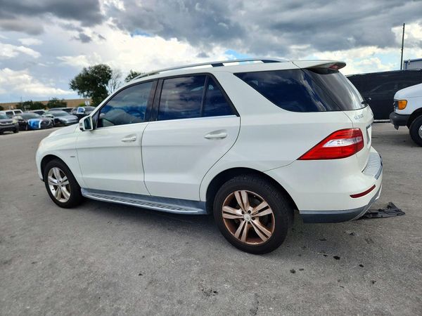 2012 MERCEDES-BENZ ML ML350 4-MATIC — DSRA