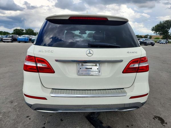 2012 MERCEDES-BENZ ML ML350 4-MATIC — DIRR