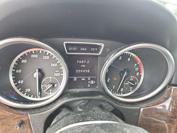2012 MERCEDES-BENZ ML ML350 4-MATIC — ODOM