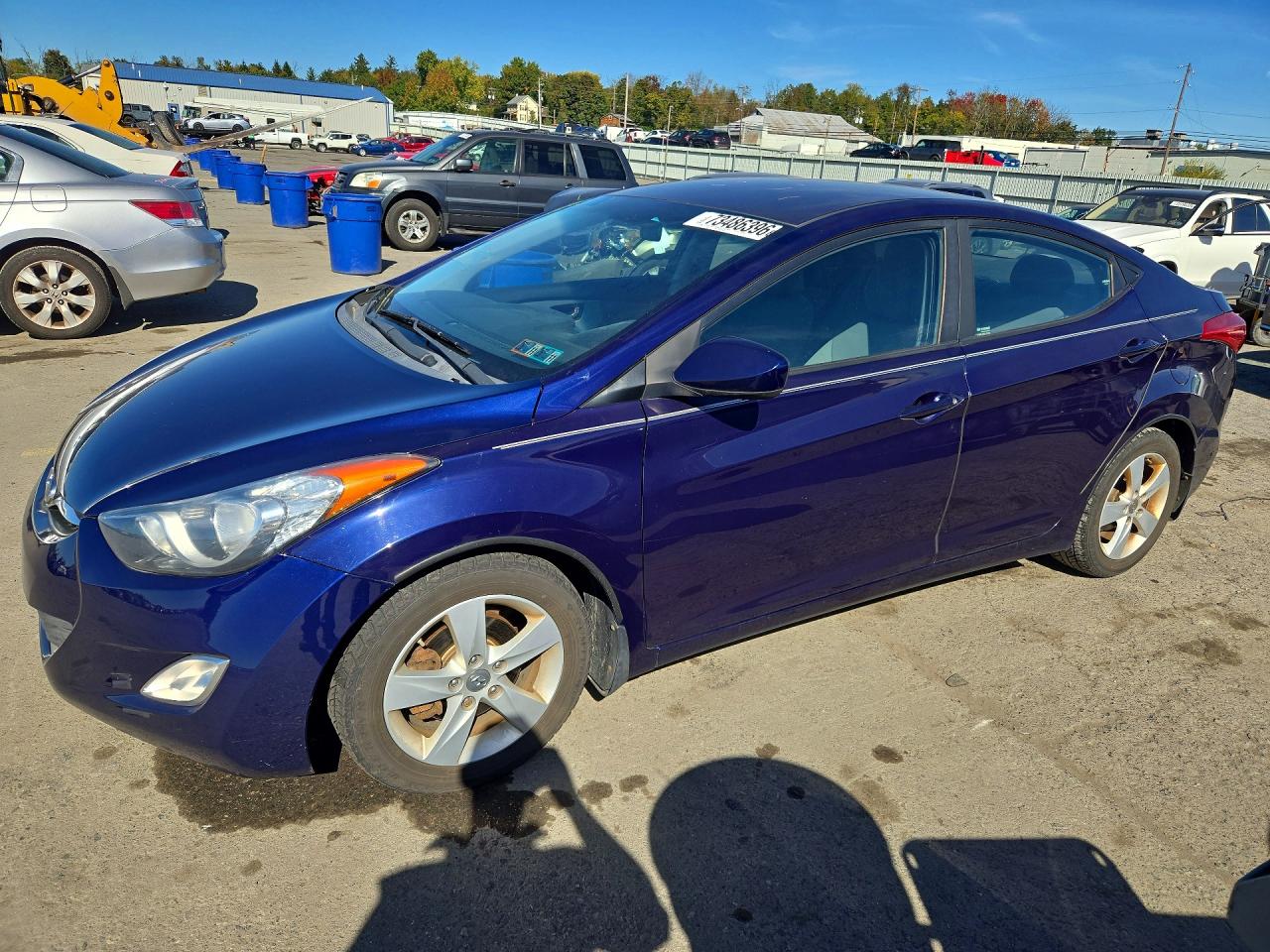 2013 HYUNDAI ELANTRA — Front 3/4