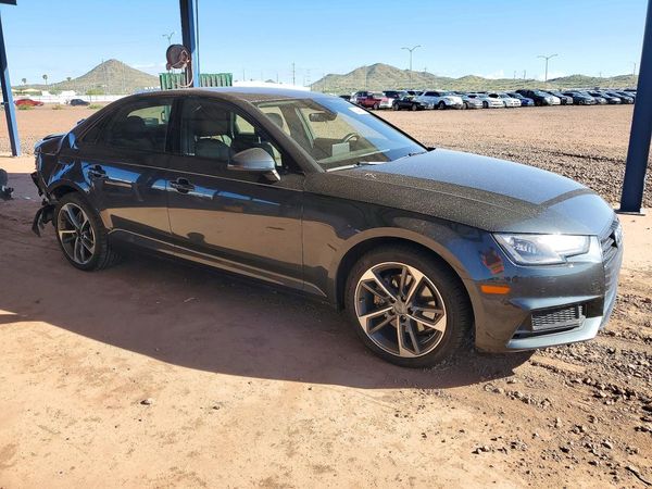 2019 AUDI A4 Premium, Titanium — Passenger 3/4