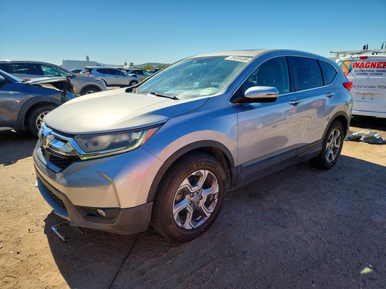 2019 HONDA CRV EX — Front 3/4