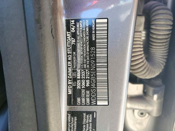 2014 MERCEDES-BENZ CLA CLA250 4MATIC — VINS