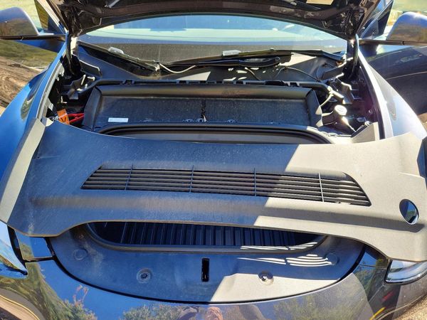 2025 TESLA MODEL Y — Engine bay