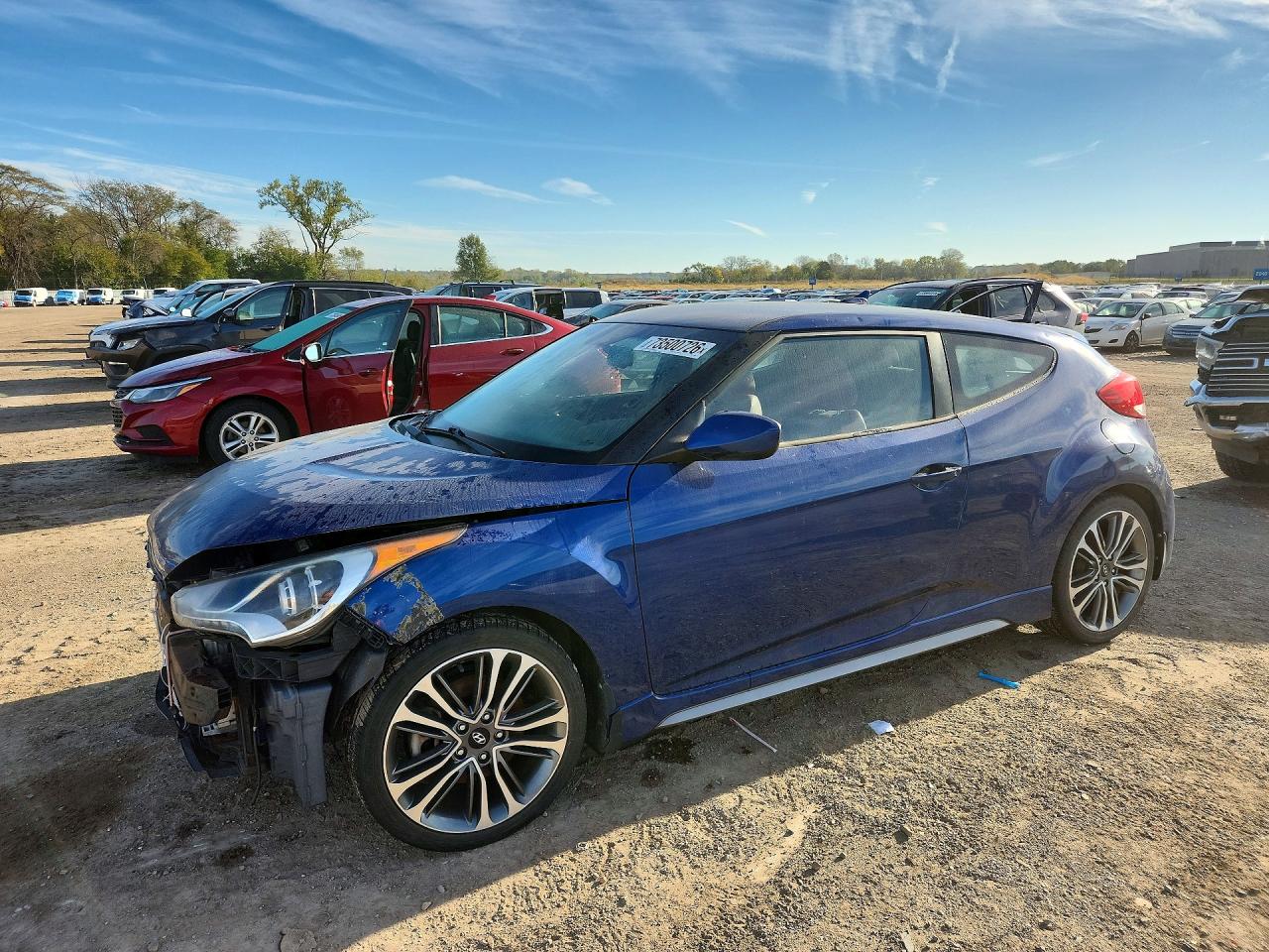 2016 HYUNDAI VELOSTER — Front 3/4