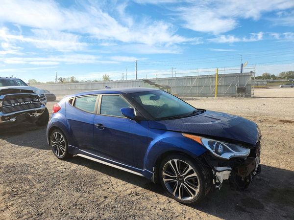 2016 HYUNDAI VELOSTER — Passenger 3/4
