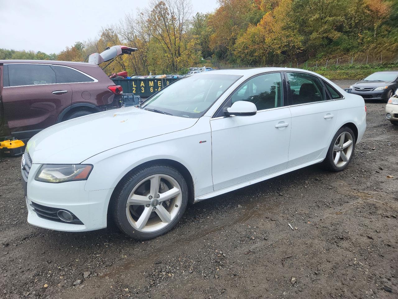 2012 AUDI A4 quattro Premium Plus — Front 3/4