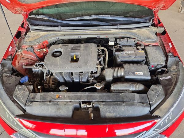 2019 HYUNDAI ELANTRA — Engine bay