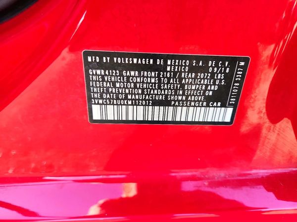 2019 VOLKSWAGEN JETTA S, SE, R-Line — VINS