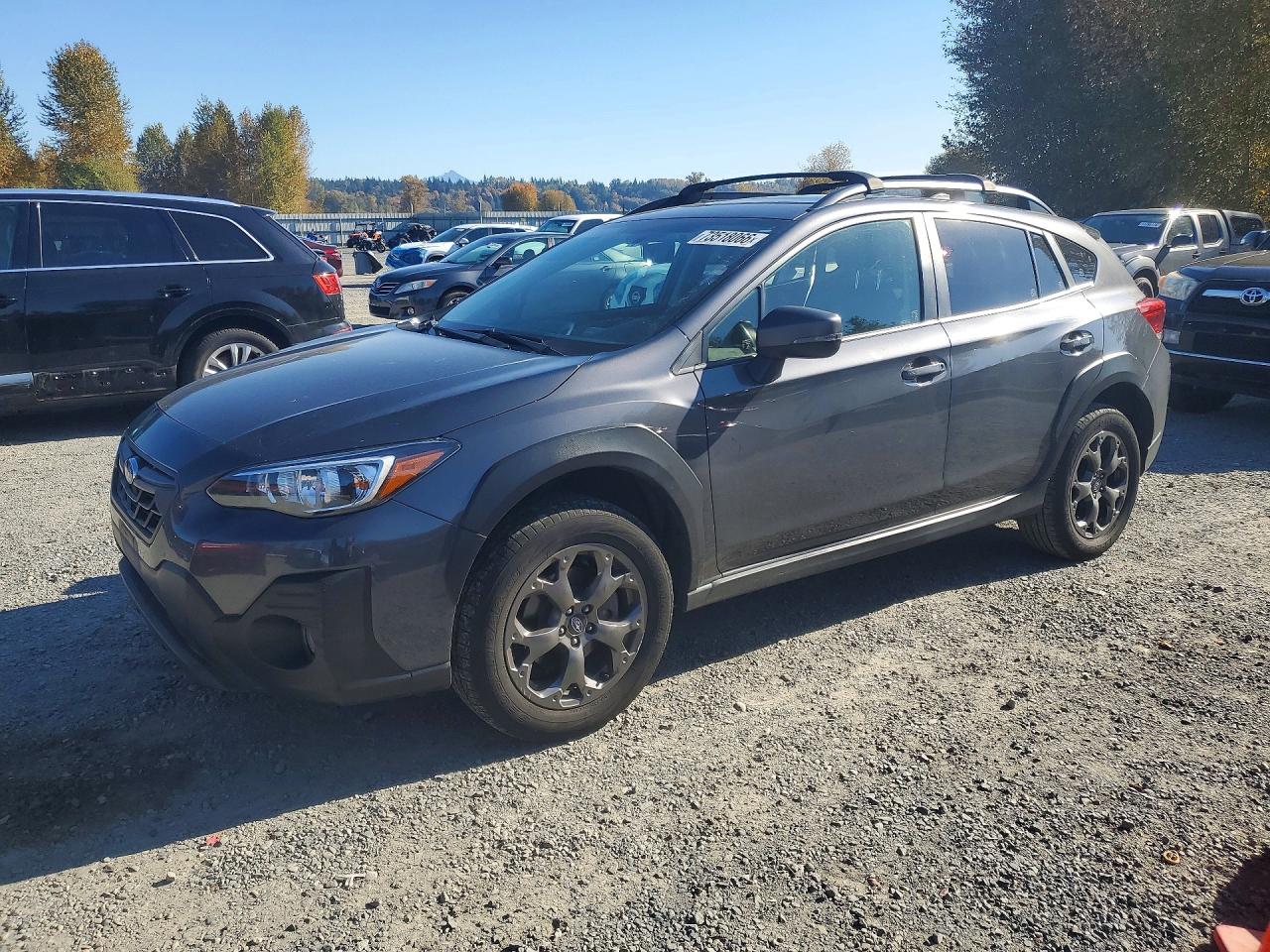 2021 SUBARU CROSSTREK Sport+ES — Front 3/4