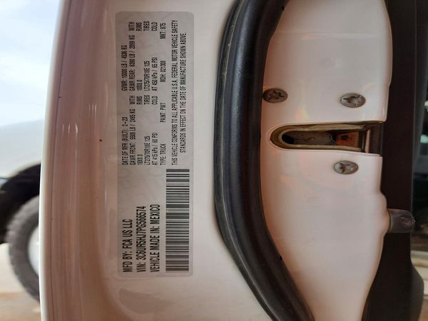 2023 RAM 2500 Tradesman — VINS