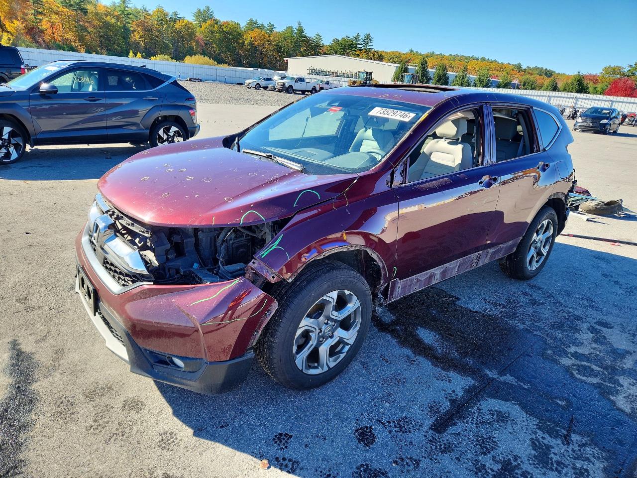 2018 HONDA CRV EX — Front 3/4