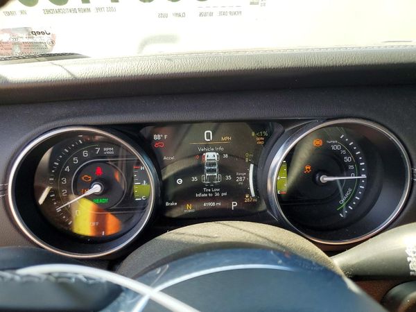 2022 JEEP WRANGLER UNLIMITED Unlimited Sahara 4XE — ODOM