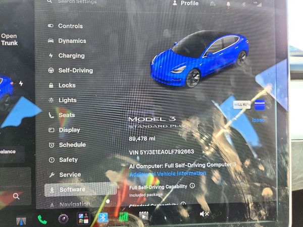 2020 TESLA MODEL 3 — ODOM