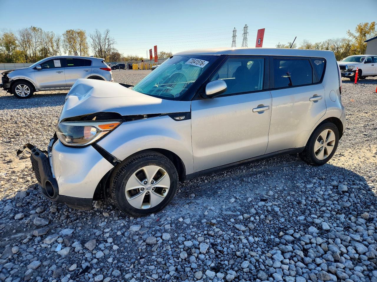 2014 KIA SOUL GL(BASE) — Front 3/4