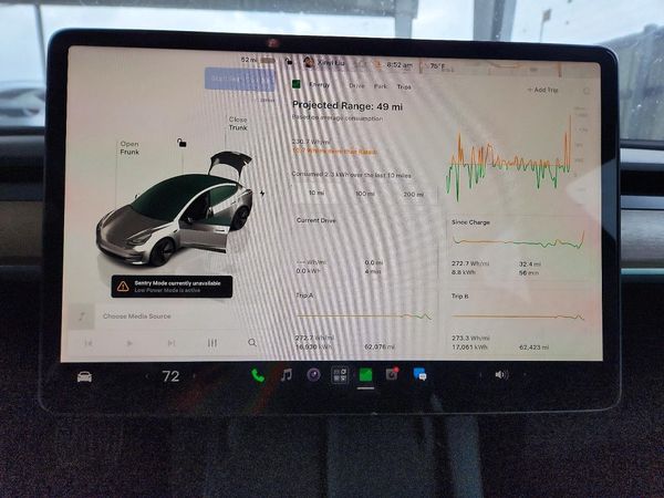 2022 TESLA MODEL 3 — ODOM