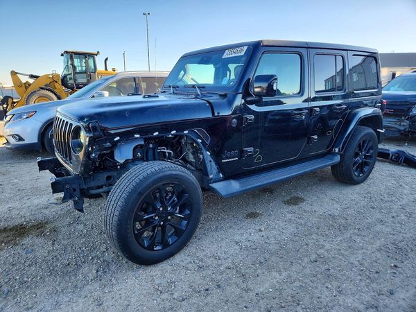 2023 JEEP WRANGLER Sahara — Front 3/4