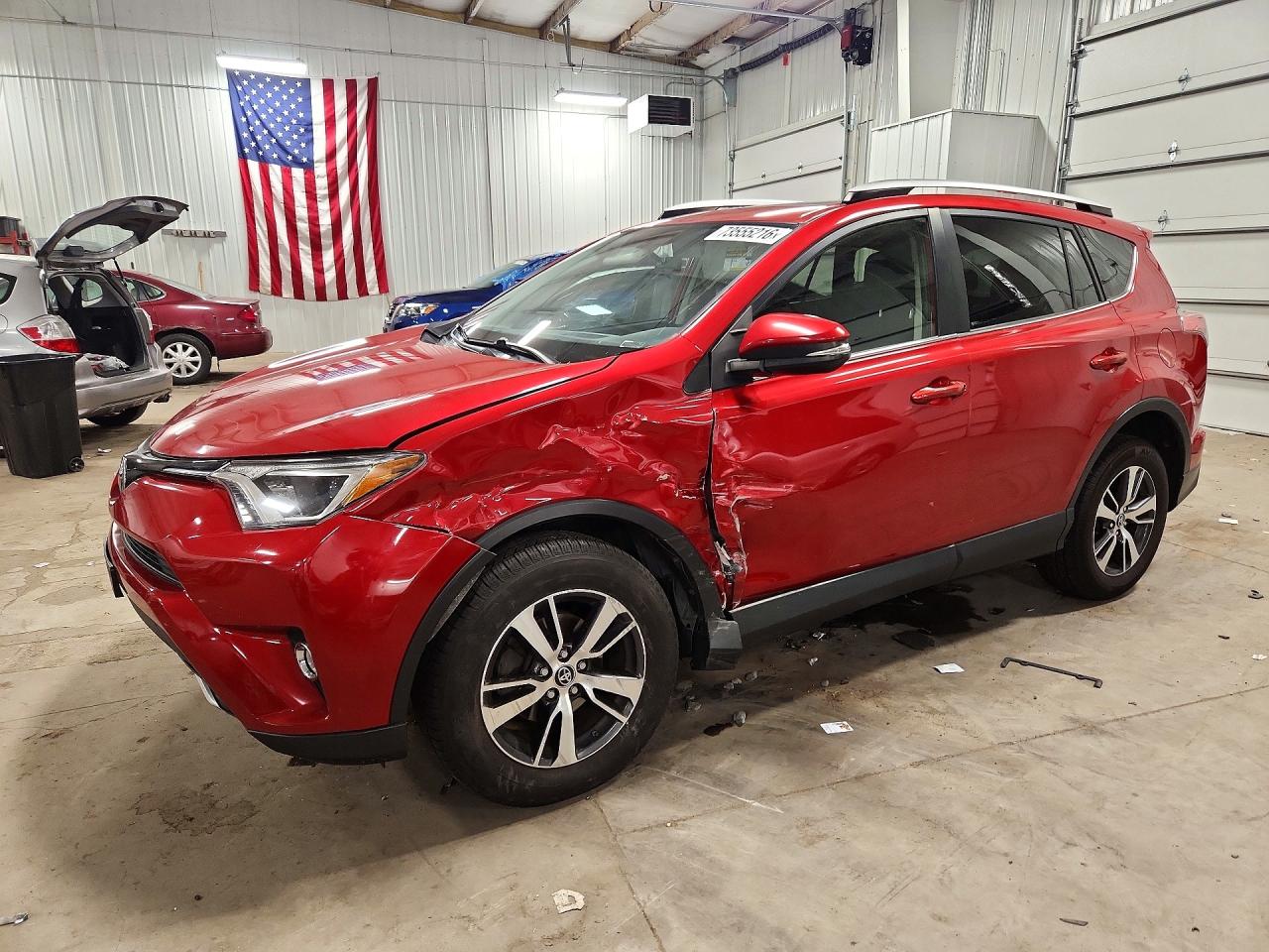 2016 TOYOTA RAV4 XLE (M Grade) — Front 3/4