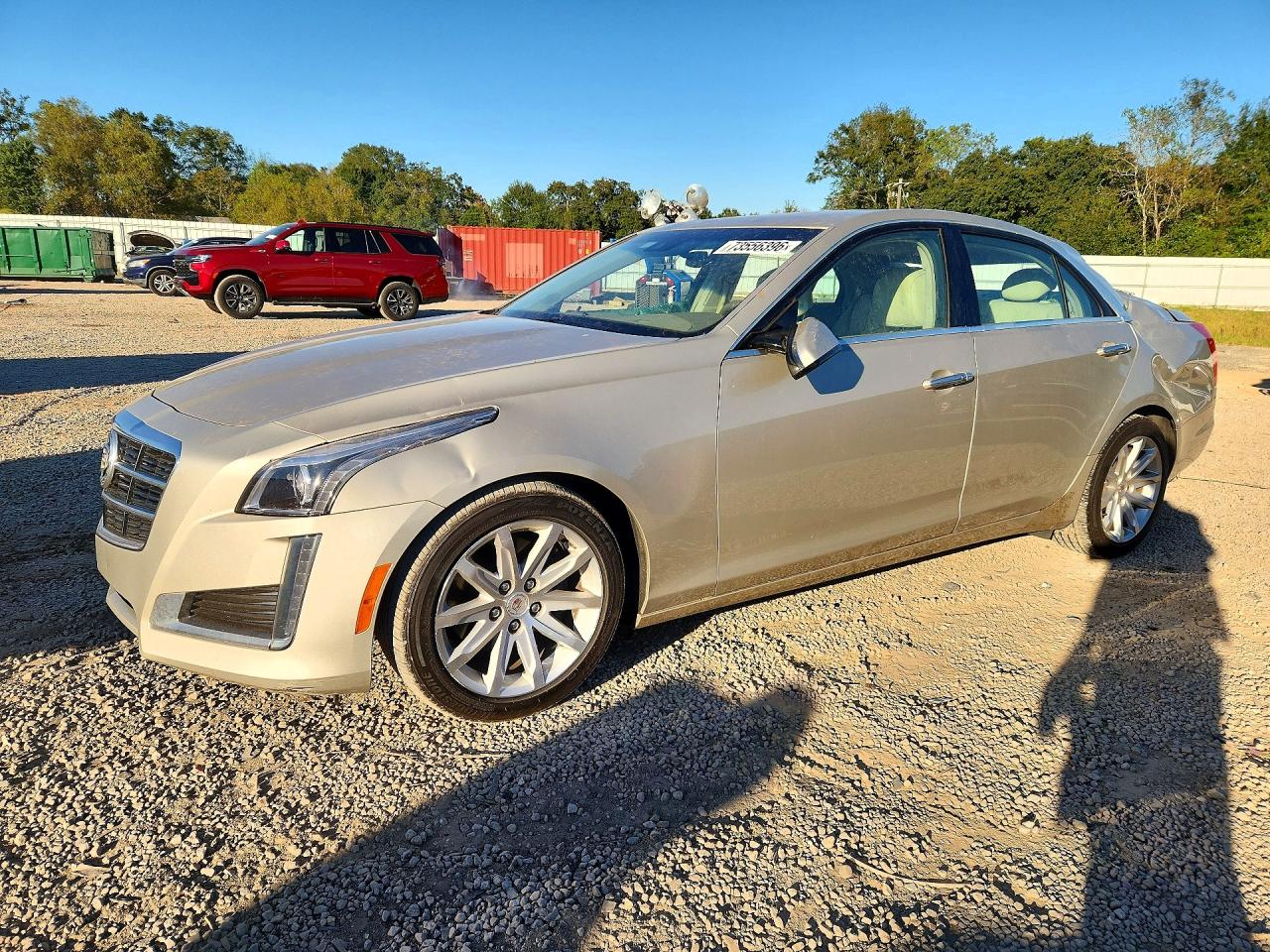 2014 CADILLAC CTS Luxury — Front 3/4