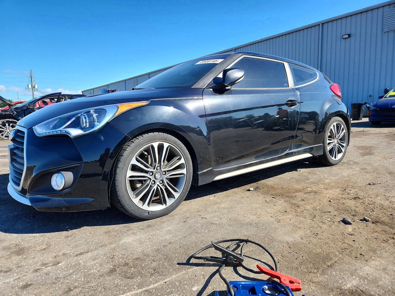 2016 HYUNDAI VELOSTER — Front 3/4