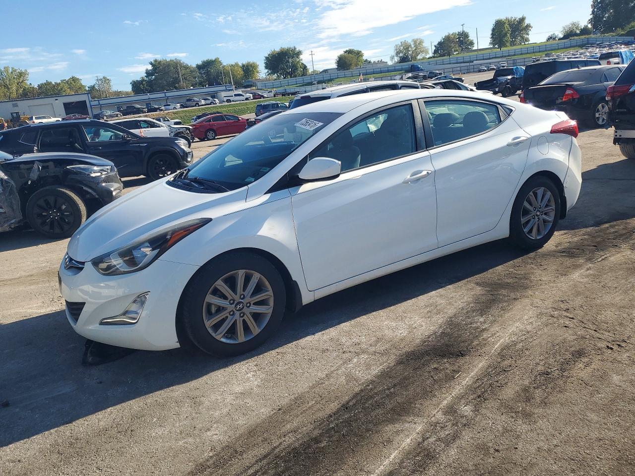 2014 HYUNDAI ELANTRA GLS(Middle) — Front 3/4