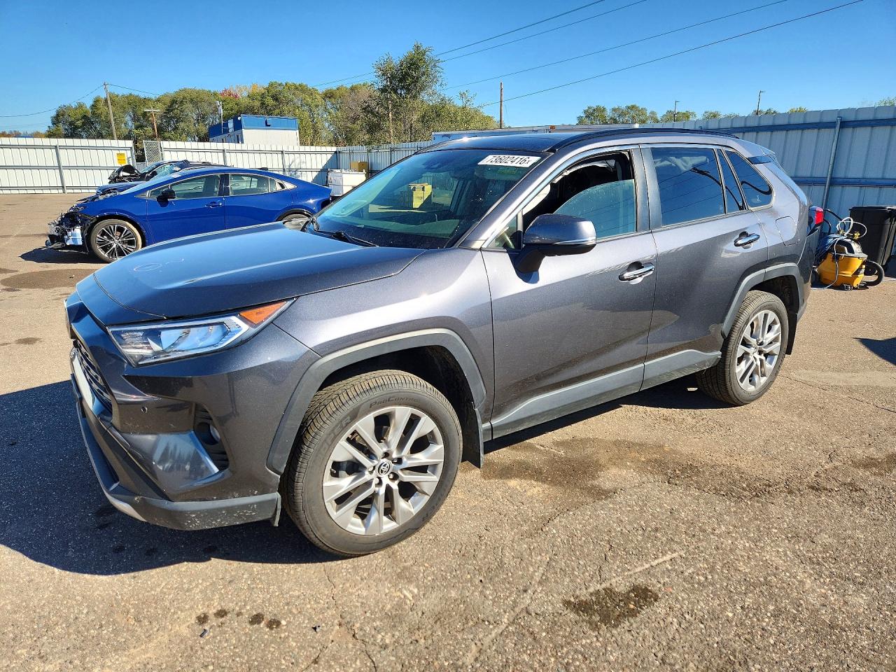 2021 TOYOTA RAV4 Limited — Front 3/4